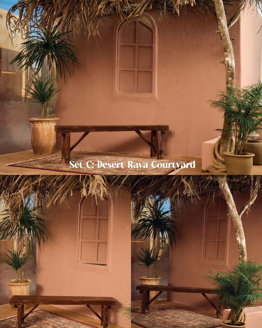 Emerald Raya, Moroccan Raya, Desert Raya (Antara Pilihan Set Up)